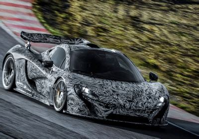 McLaren P1 hybrid supercar (2013) test video and new details