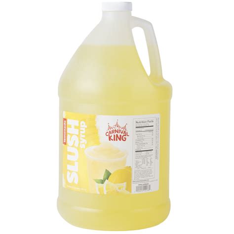 Carnival King Gallon Lemonade Slushy Syrup Case