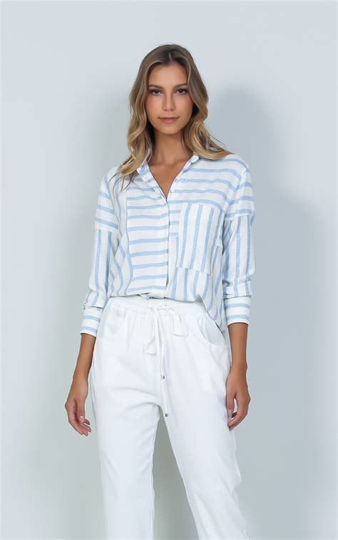 Camisa Stripe Loja Online De Roupas Femininas Brasil Em Gotas