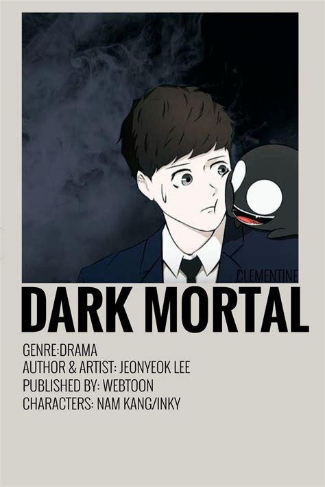 Dark mortal | Webtoon, Manga books, Anime films