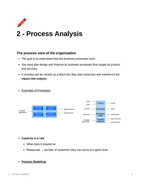 Process Analysis Om Adm Uottawa Studocu