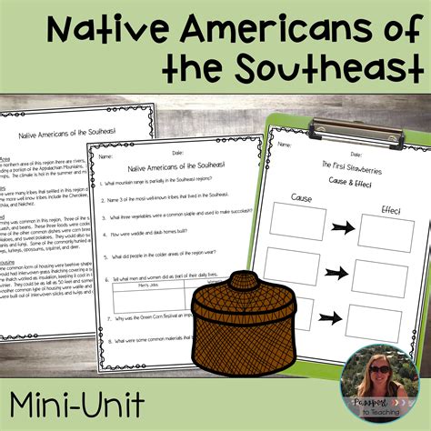 Native Americans of the Southeast Region - 5th Grade Native