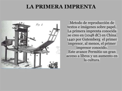 La Primera Imprenta PPT