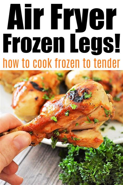 Air Fryer Frozen Chicken Legs Ninja Foodi Frozen Chicken