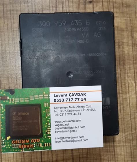 Vagecu Vag Ecu 3Q0959435B VW PASSAT MERKEZİ KİLİT KONTROL ÜNİTESİ