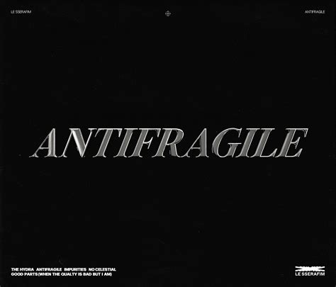 Le Sserafim Antifragile Album Art Redesign On Behance