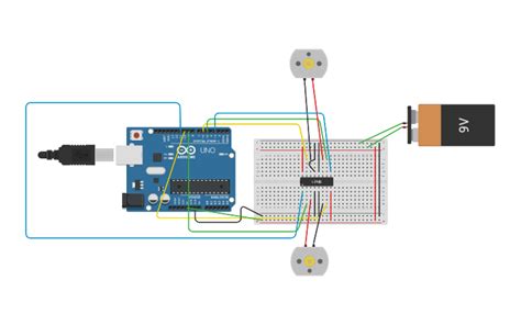 Circuit Design Ex19 Arduino Control Dc Motor With Encoder Tinkercad Images