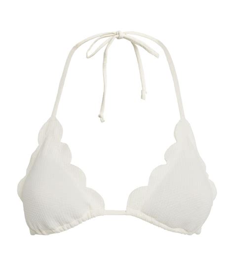 Womens Marysia White Broadway Bikini Top Harrods Us