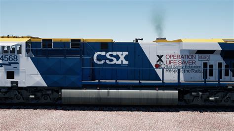 CSX 4568 Operation Life Saver 50th Anniversary Train Sim Community