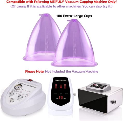 Vacuum Cupping Machine Accessories Meifuly Premium Ml Extra Large