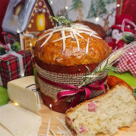 Panetone Salgado De Calabresa Defumada Queijo Canastra Caminho Da