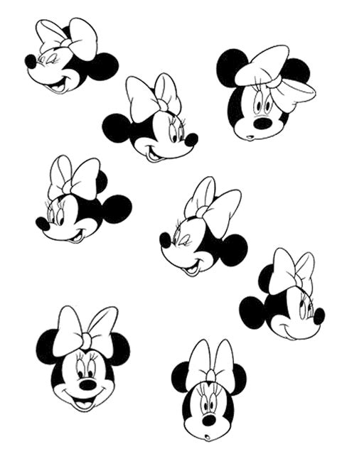 Free Printable Minnie Mouse Coloring Pages For Kids