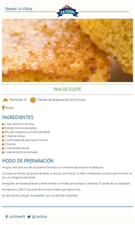 Aprender Acerca 120 Imagen Receta Pan De Elote Harina Para Hot Cakes