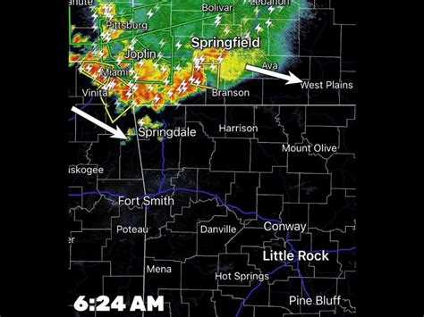 Weather Radar Springdale Arkansas Real Time Storms Tracking For Northwest Arkansas