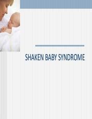 Understanding Shaken Baby Syndrome And Prevention Strategies Course Hero