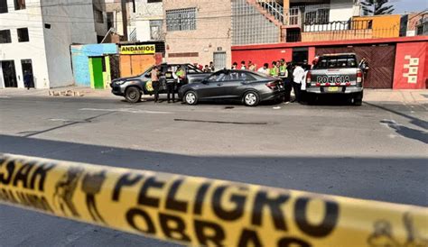 Doble Asesinato En El Callao Taxista Y Pasajera Reciben Hasta