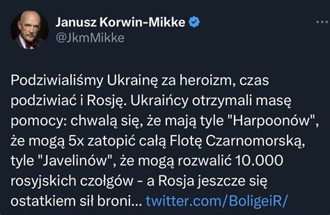 Jakub Wiech on Twitter JkmMikke Przecież pan pisał o podziwianiu