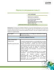 ACT 6 EQ Proyecto Integrador E2 Pdf PROYECTO INTEGRADOR ETAPA 2