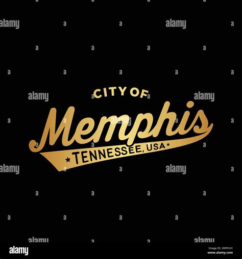 Memphis, Tennessee lettering design. Memphis typography design. Vector ...