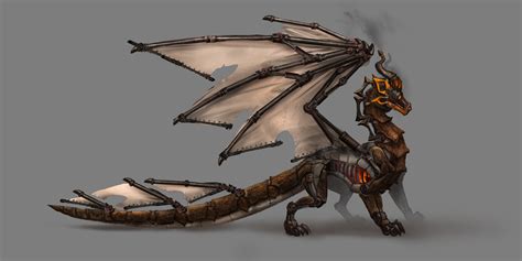 Steampunk Dragon by Alaiaorax : r/ImaginaryDragons