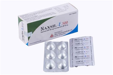 Naproxen Sodium , Esomeprazole Magnesium Trihydrate - Silco ...