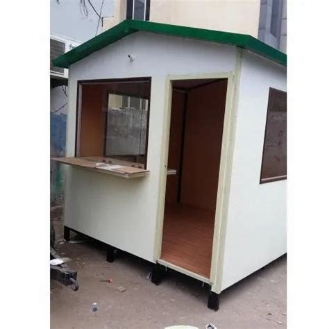 Prefab Rectangular Frp Portable Security Guard Cabin At Rs Unit