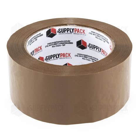 Fita Adesiva Marrom 48mm X 100m Supplypack Supplypack Sistemas De