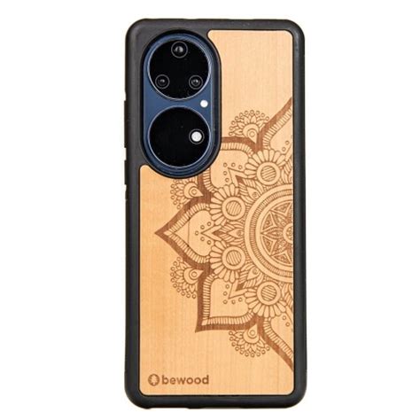 Drewniane etui do Huawei P50 Pro Bewood Mandala Jabłoń Pancernik eu