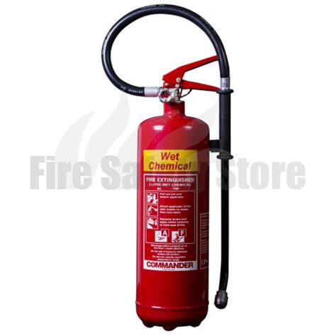 Commander Wcex3 3ltr Wet Chemical F Class Fire Extinguisher Fire Safety Store Wc Ex3