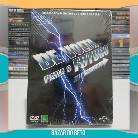 DVD Filme De Volta para o futuro Trilogia LEIA A DESCRIÇÃO Faz a Boa