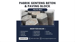 Toko Paving Block Conbloc Malang Ppt