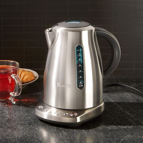 Breville the Temp Select Electric Tea Kettle + Reviews | Crate & Barrel ...