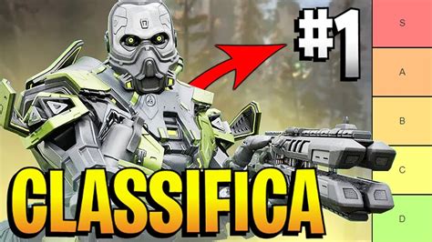 CLASSIFICA Delle LEGGENDE Per La STAGIONE 5 APEX LEGENDS ITA YouTube