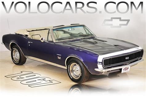 Purple Metallic 1967 Chevrolet Camaro For Sale Mcg Marketplace