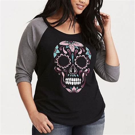 Now Available In Our Store Plus Size Skull P Check It Out Here