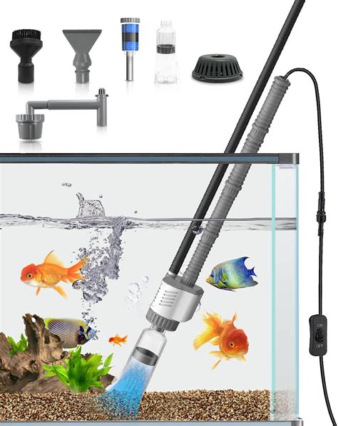 Amazon Electric Aquarium Vacuum Gravel W Fish Tank Vacuum