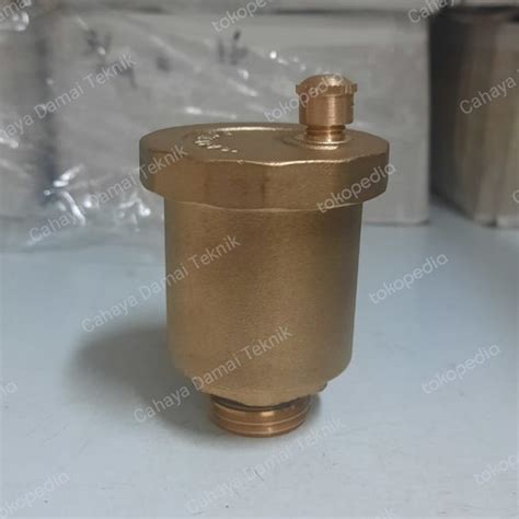 Jual Air Vent Valve Kuningan Inch Automatic Air Vent Brass