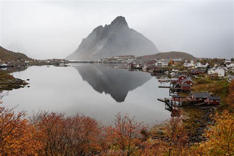 Reine Autumn View Friday Photo Lofoten Islands Norway