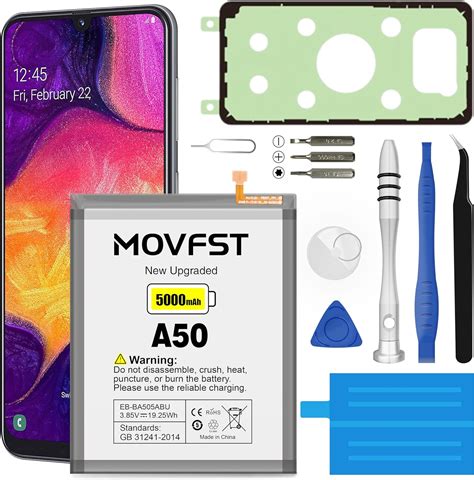 Amazon Movfst Replacement Battery For Samsung Galaxy A A A