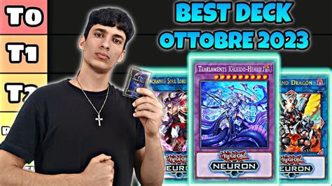 TIER LIST BEST DECK OTTOBRE 2023 POST YCS DORTMUND TEARLAMENTS DI