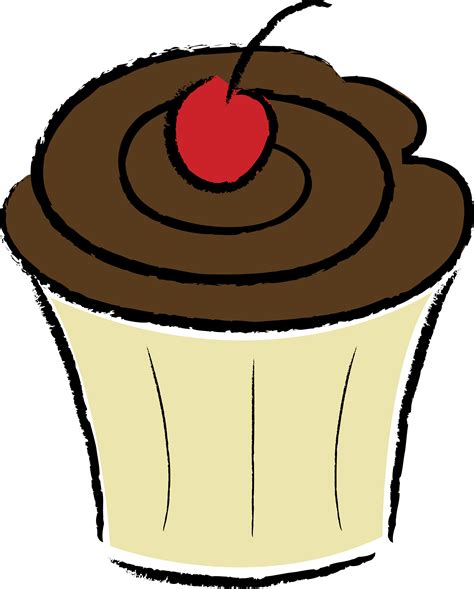 Cupcake Silhouette Clipart Free Download On Clipartmag