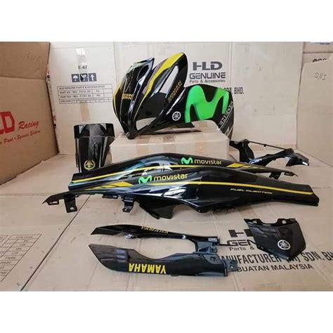 Coverset Yamaha Lagenda 115 Ficarb Movistar Shopee Malaysia