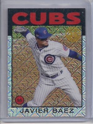 2021 Topps Silver Pack Refractor Javier Baez EBay