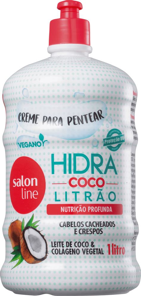 Creme De Pentear Salon Line Hidra Coco Beleza Na Web