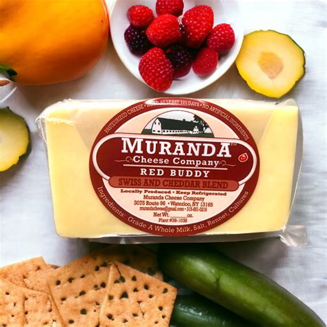 Cheddar & Swiss Blend "Red Buddy" - Muranda Cheese | Bistro Marketplace