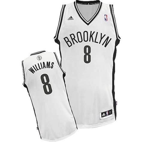 Deron Williams Brooklyn Nets adidas Youth Swingman Home Jersey - White