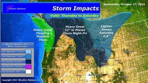 Weather Madness - Pac Northwest Storm Impacts