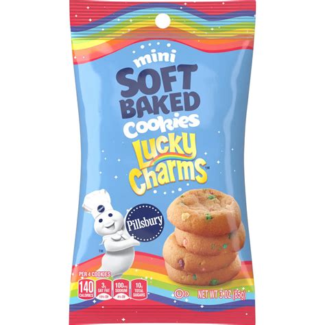 Pillsbury Soft Baked Cookies Lucky Charms 85g