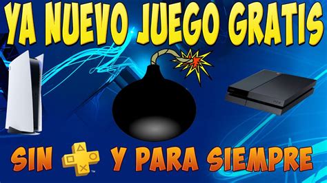 NO CORRAS YA Juego GRATIS PS4 PS5 Sin Plus Y Para Siempre Y NUEVO