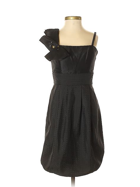 Max And Cleo Solid Black Cocktail Dress Size Off Thredup